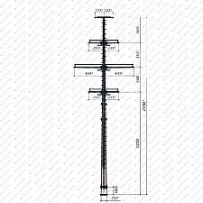Многогранная опора ПМ110-6