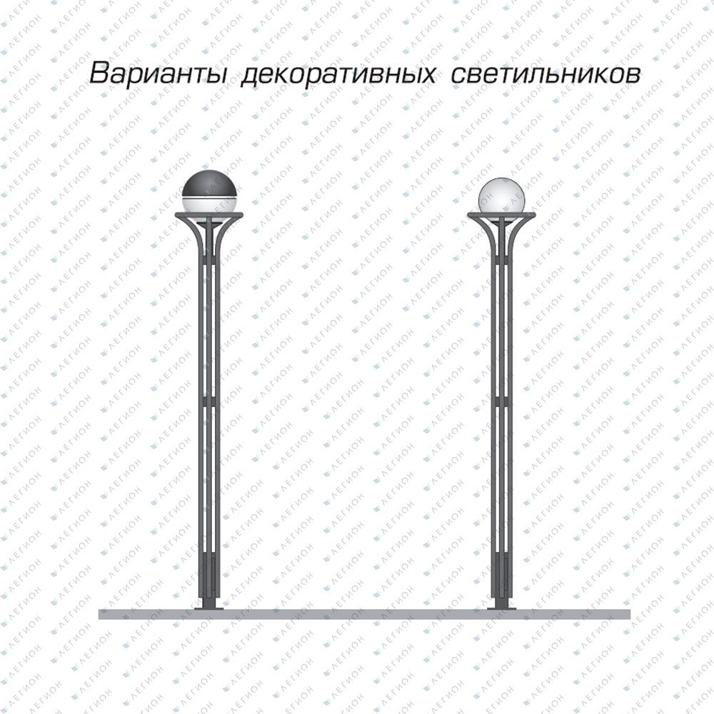 Декоративная опора Сатурн (SN40)